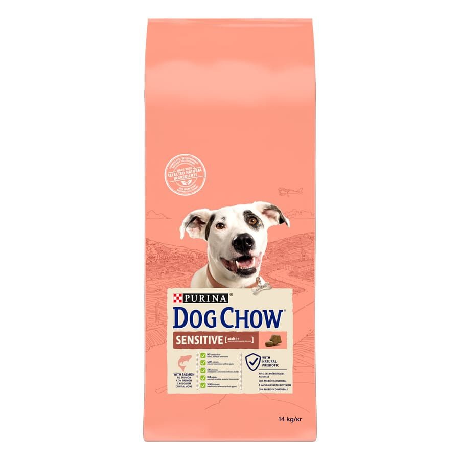 2.5 kg Dog Chow Sensitive Salmón pienso para perros