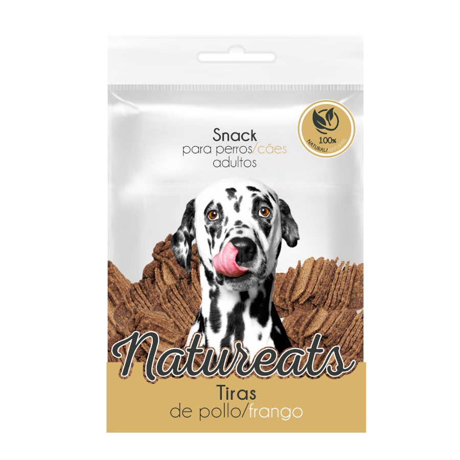 0.1 KG Natureats Tiras de Pollo para perros