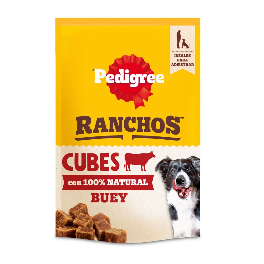 0.07 KG Pedigree Bocaditos Ranchos Cubes de Buey para perros