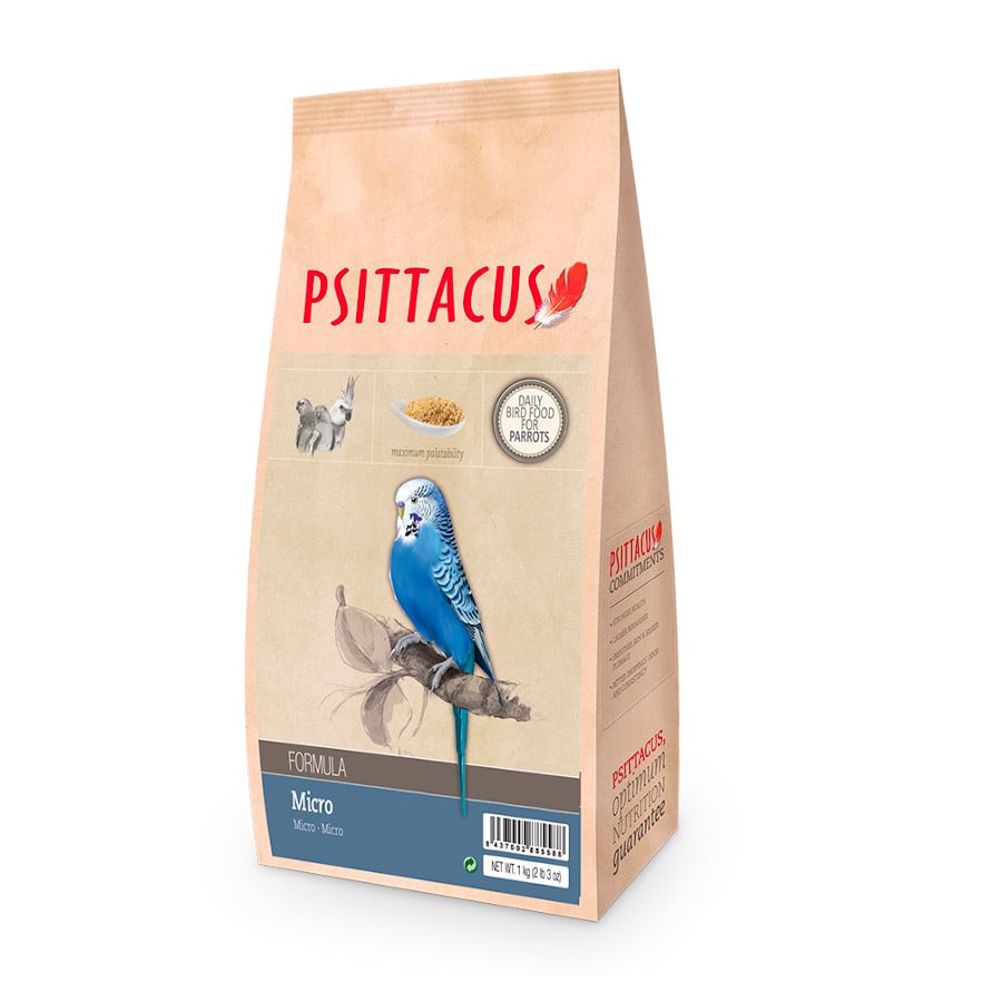 0.35 KG Psittacus Micro pienso para loros