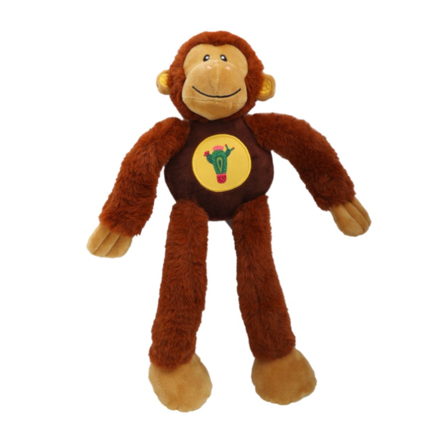 Tootoy! Comfort Rope Skeleton Monkey Cuddler peluche para perros