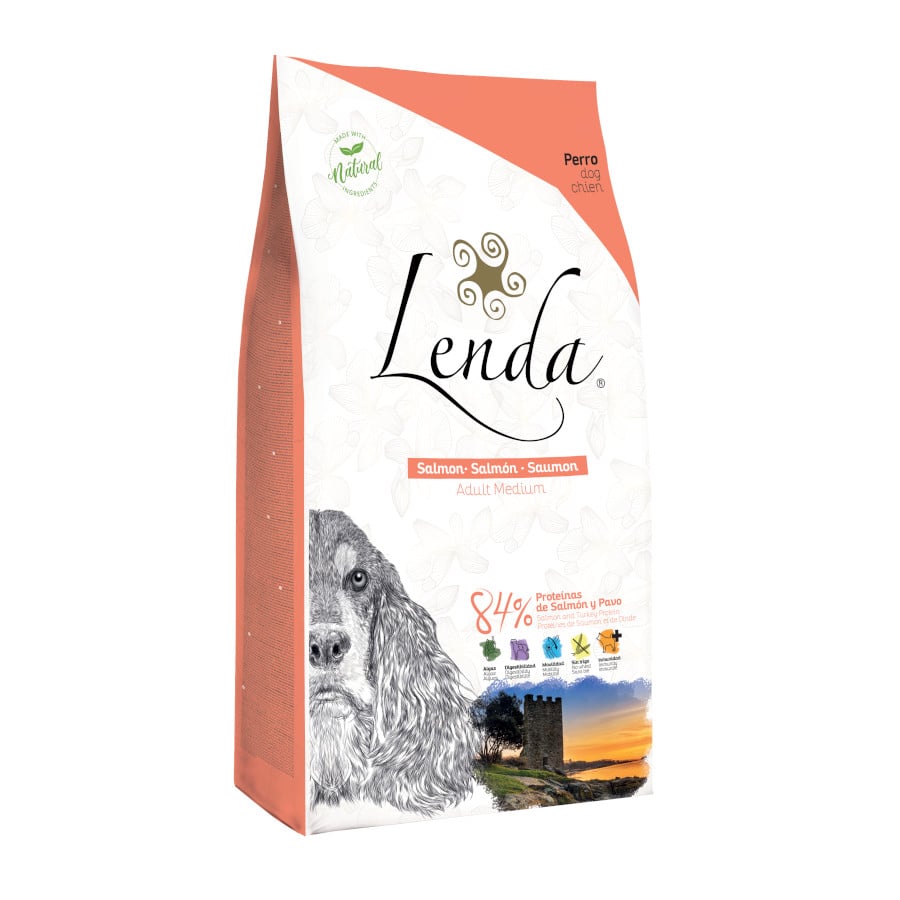 12 kg Lenda Original Salmón pienso para perros