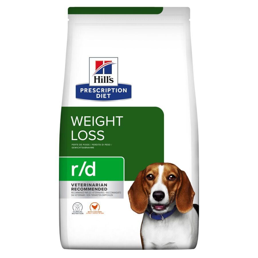 4 kg Hill's Prescription Diet Weight Loss r/d Pollo pienso para perros