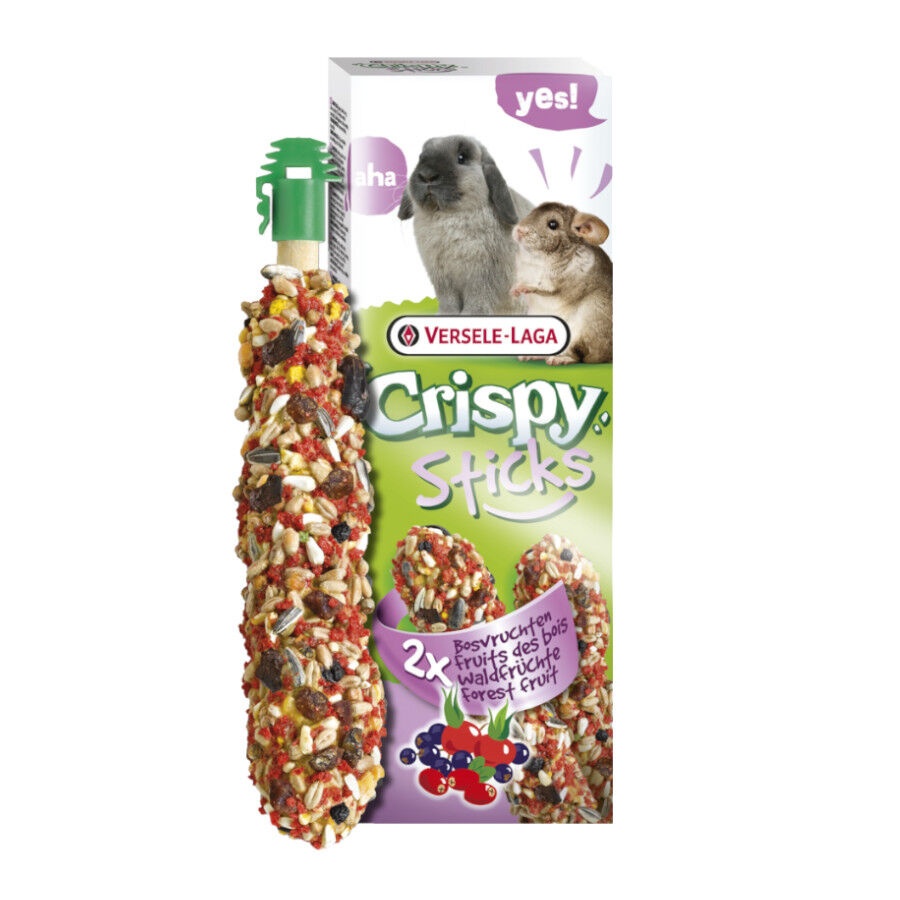 0.11 KG Versele-Laga Crispy Sticks Frutos del Bosque para conejos y chinchillas