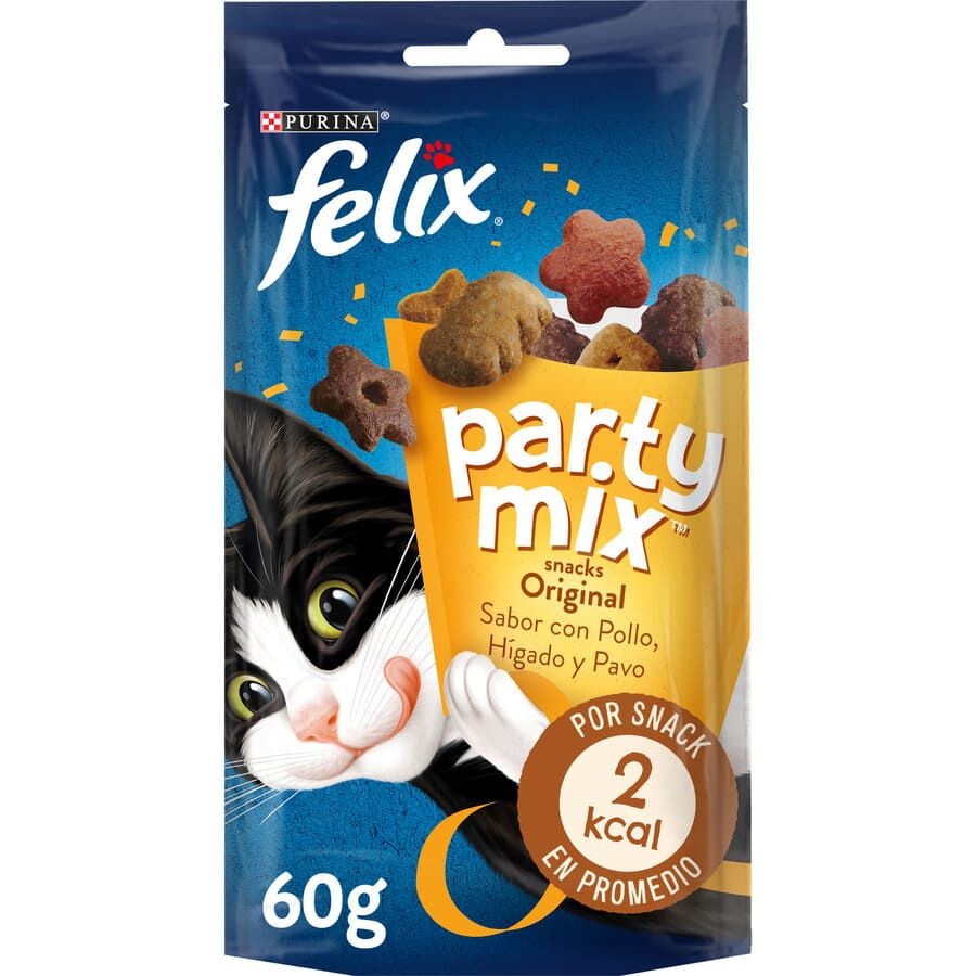 60 g Felix Party Mix Original Bocaditos para gatos