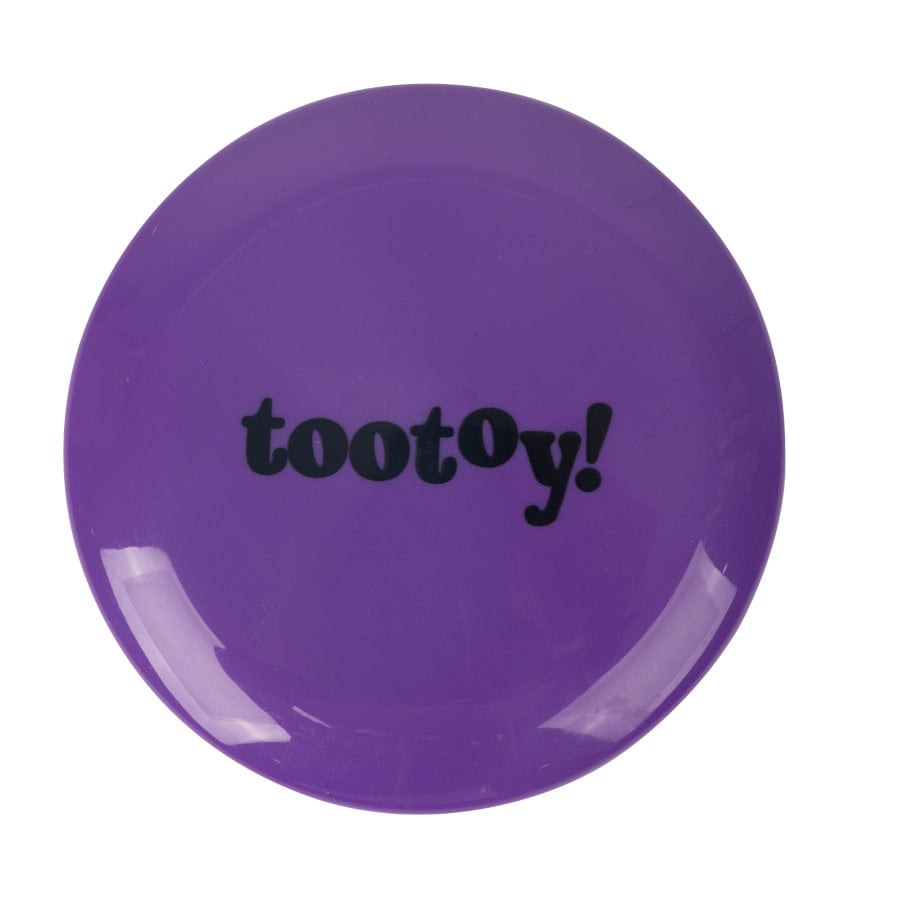 Tootoy! Flying disc Purple Frisbee Morado para perros