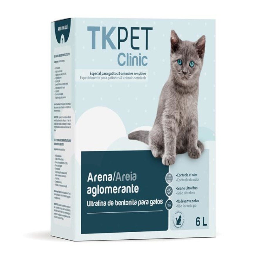 6 L TK-Pet Clinic Arena Ultrafina para gatos