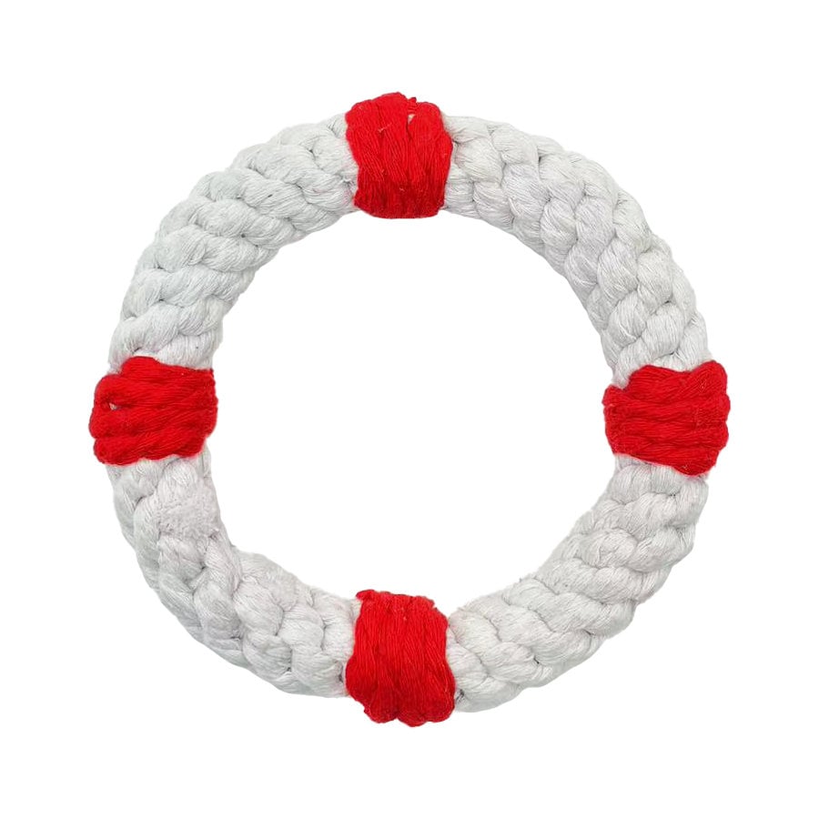 Tootoy! Comfort Life Ring Rope juguete de cuerda para perros