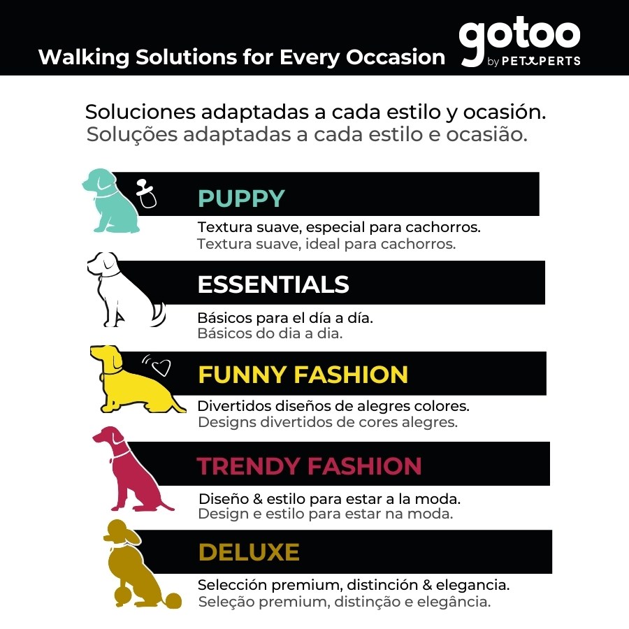 Gotoo Collar estampado cachemira caqui para perros, , large indicador imagen numero 1