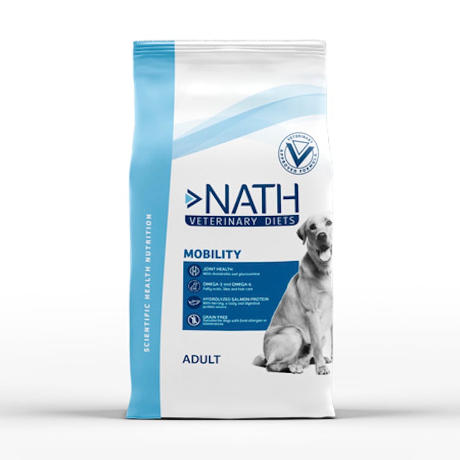 2 x 12 kg Nath Veterinary Diets Mobility Pienso para perros ¡Pack ahorro!