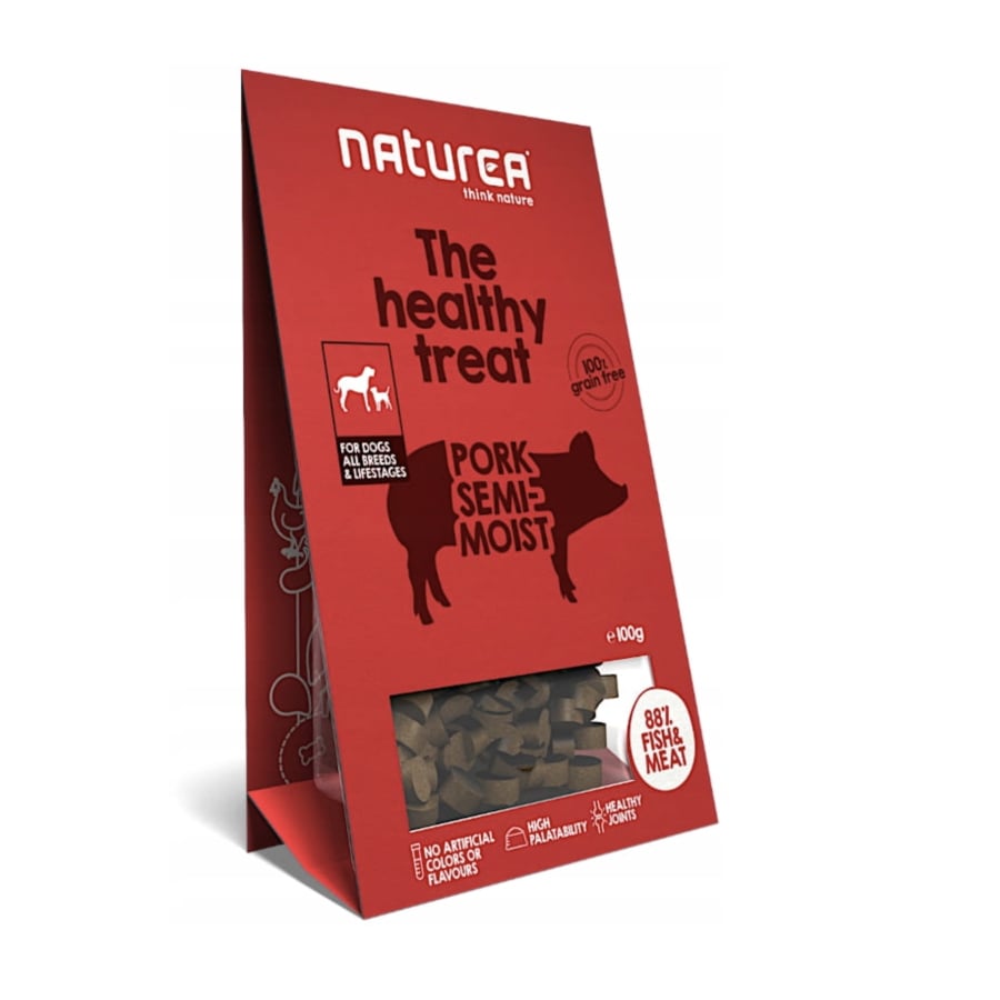 0.1 KG Naturea Bocaditos Hígado de Cerdo para perros