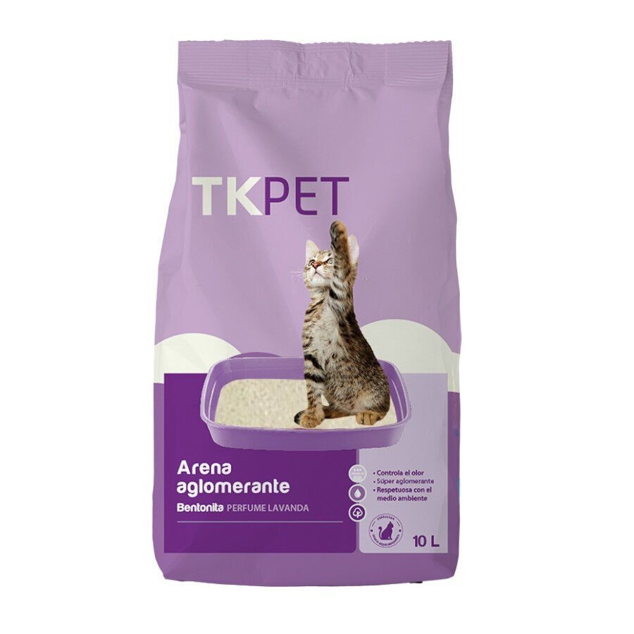 10 L TK-Pet Arena Aglomerante Bentonita y Lavanda para gatos