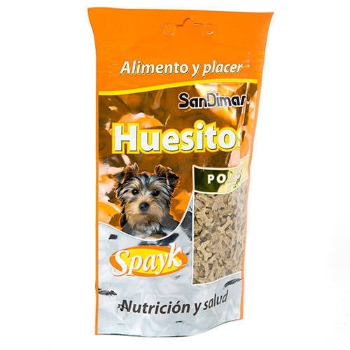 0.06 KG San Dimas Huesitos Spayk de Pollo para perros