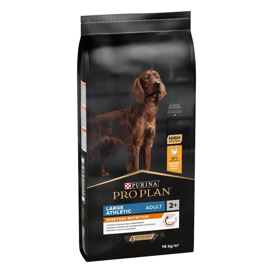 16.5 kg (14 + 2.5 kg ¡gratis!) Pro Plan Large Athletic Adult Pollo pienso para perros