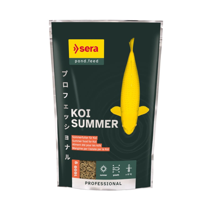 1 KG Sera Koi Professional Verano Comida de Vacaciones para peces carpas