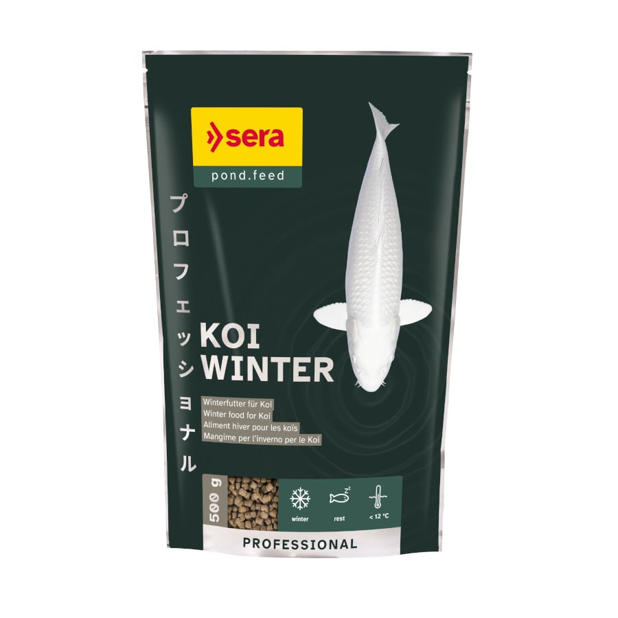 0.5 KG Sera Koi Professional Invierno Comida de vacaciones para peces carpa