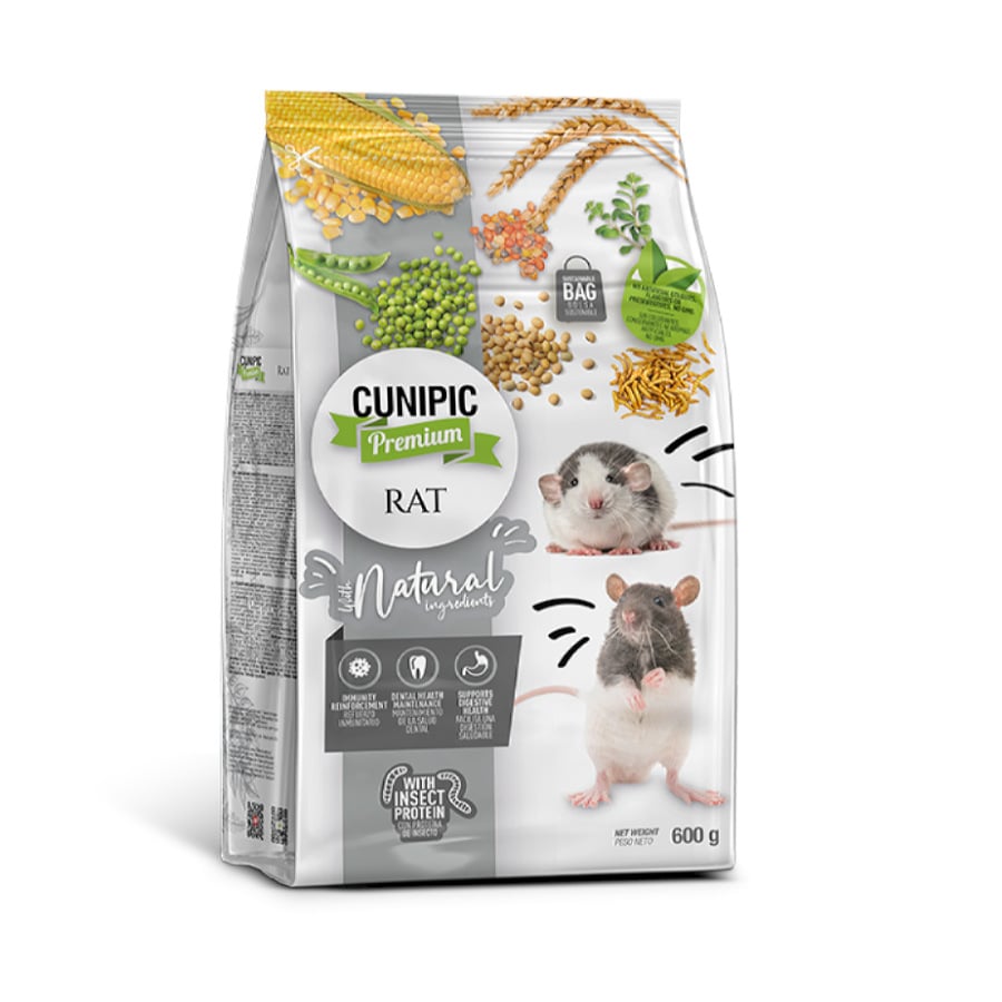 0.6 KG Cunipic Pienso Premium para ratas