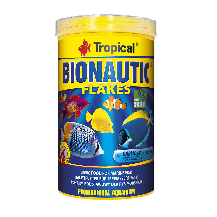 0.25 L Tropical Bionautic escamas para peces