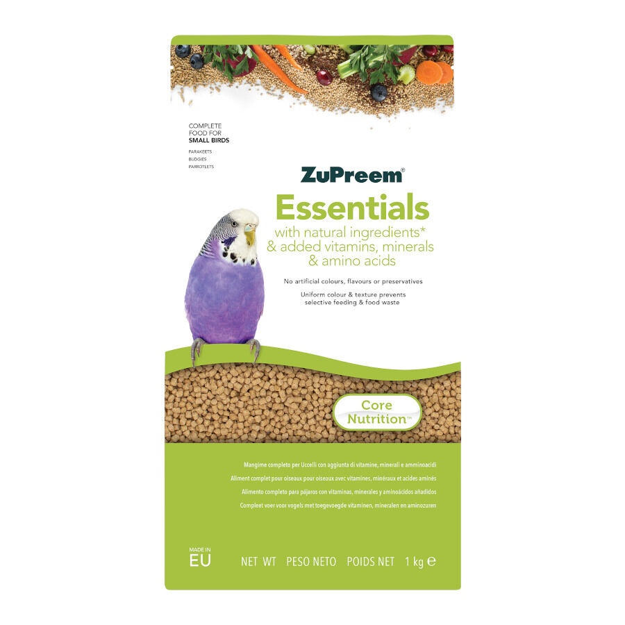 1 KG ZuPreem Essentials Small pienso para pájaros