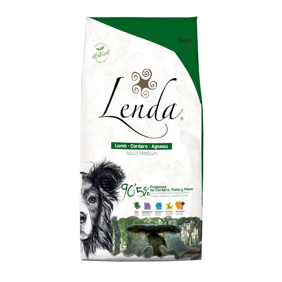 2 kg Lenda Original cordero pienso para perros