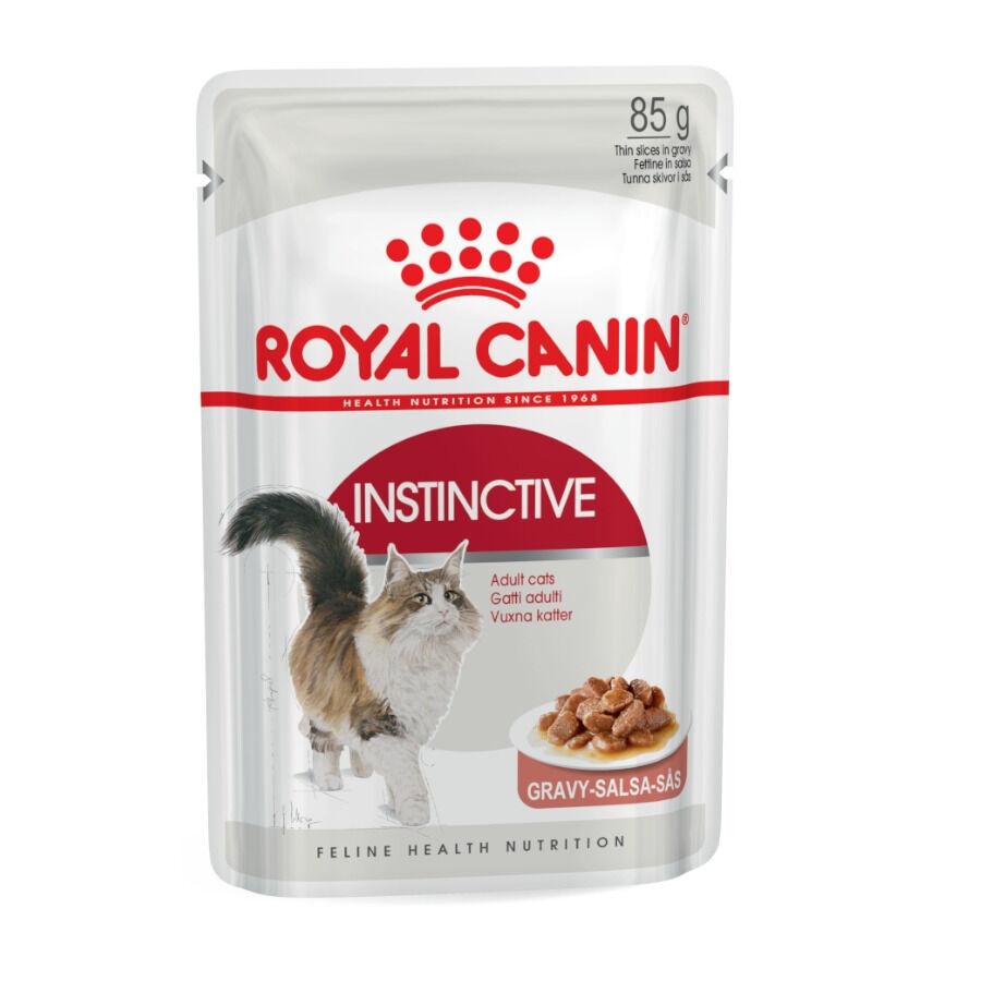 12 sobres x 85g Royal Canin Instinctive sobres en salsa para gatos ¡Pack ahorro!