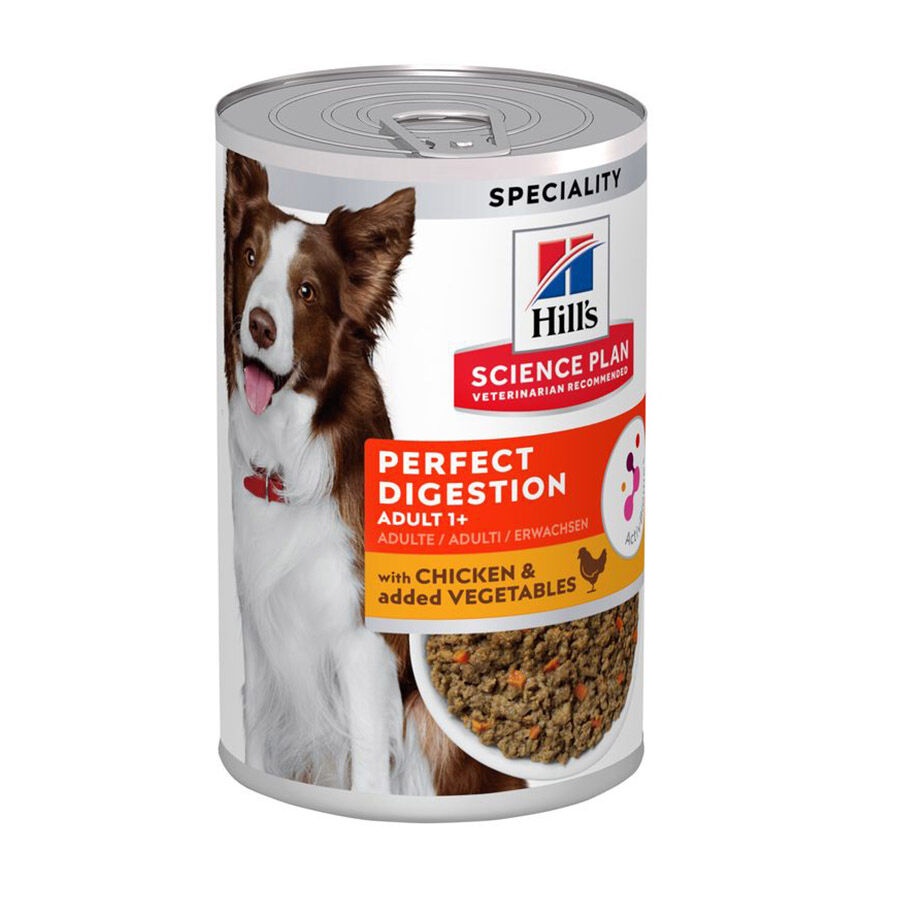 24 latas x 363 g Hill's Science Plan Perfect Digestion Adult Pollo lata para perros ¡Pack ahorro!