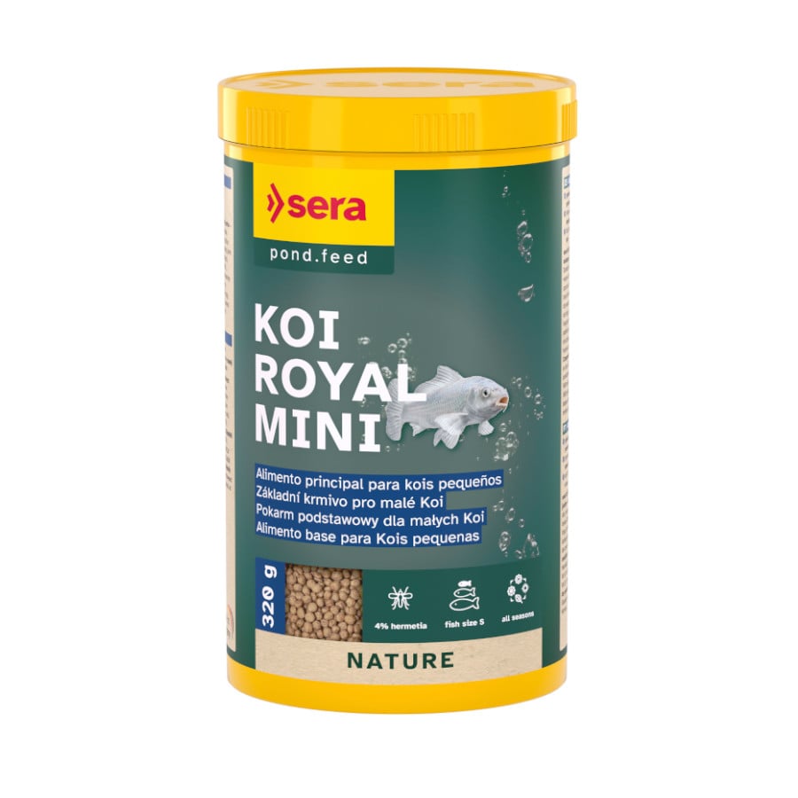 0.003 KG Sera Mini Royal Granulos para peces koi