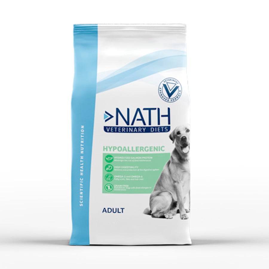 2 x 12 kg Nath Veterinary Diets Hypoallergenic Pienso para perros ¡Pack ahorro!